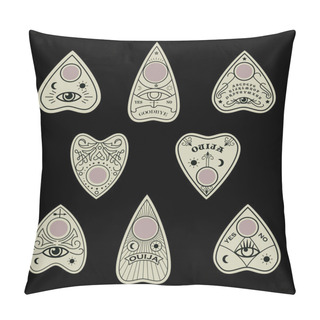 Personality  Black Esoteric Board Design Set Pillow Covers