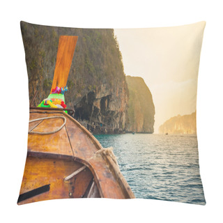 Personality  Traditional Wooden Boat  Pillow Covers
