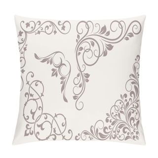 Personality  Set Of Corner Ornaments. Pillow Covers