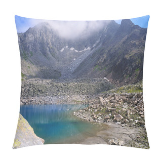 Personality  Intense Blue Tarn In A Glacial Cirque Pillow Covers