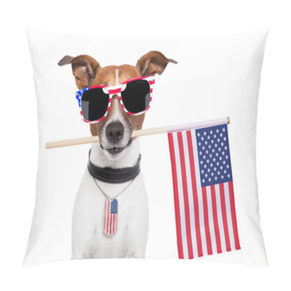 Personality  American Dog Pillow Covers