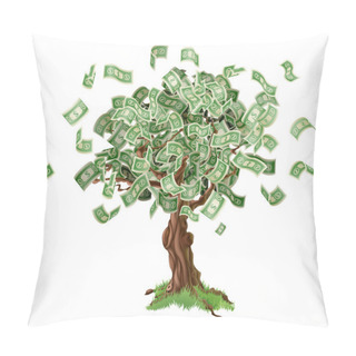 Personality  Money Savings Tree Pillow Covers