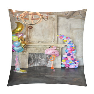 Personality  Decorations For Holiday Party. Birthday Party Decorations. A Lot Of Balloons. Best Decorations Ideas.  Pillow Covers