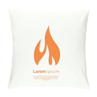 Personality  Fire Flames Pillow Covers