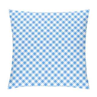 Personality  Blue Table Cloth Seamless Pattern Pillow Covers