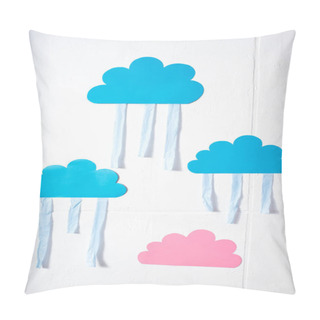 Personality  Decorative Clouds On Wall Pillow Covers