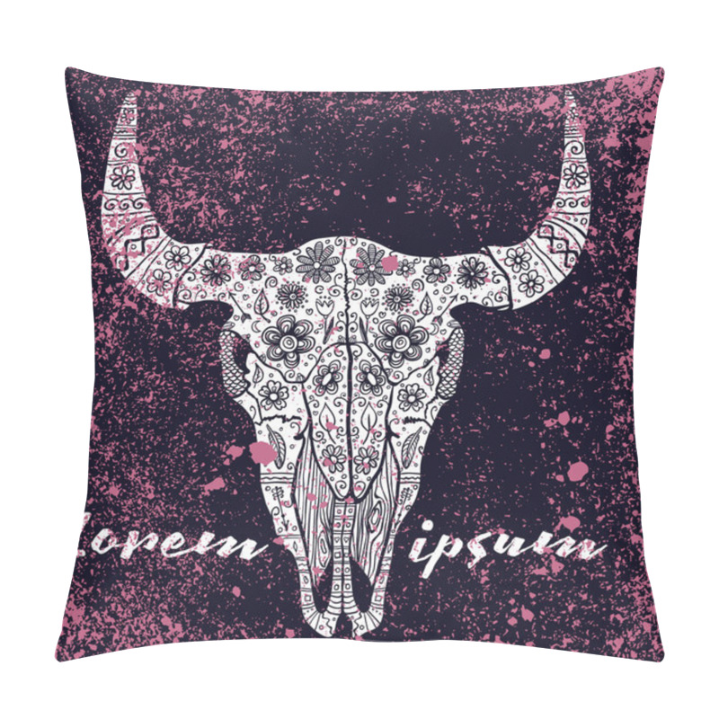 Personality  Bizon in zentagle style pillow covers