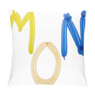 Personality  Twisted Balloon Fonts Part Of Full Set Pillow Covers