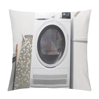 Personality  Laundry Room With An Electric Dryer Pillow Covers