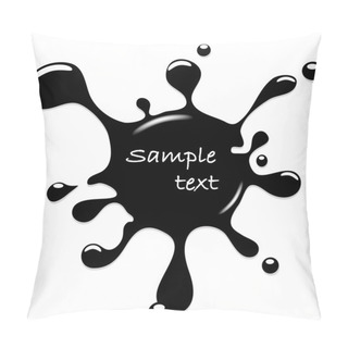 Personality  Black Blot Pillow Covers