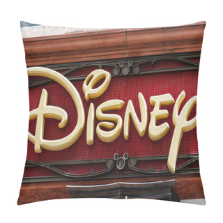 Personality  Chicago - Circa May 2018: Disney Store Retail Mall Location. Disney Store Is The Official Site For Disney Shopping I Pillow Covers