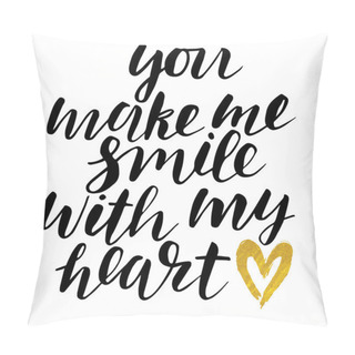 Personality Handwritten Valentine Day Card Pillow Covers