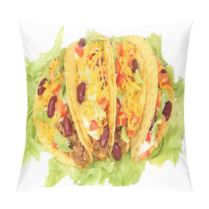 Personality  Delicious Mexican Tacos Pillow Covers