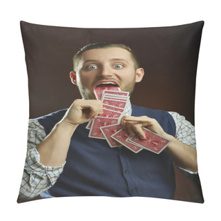 Personality  Playing Cards Trick Pillow Covers