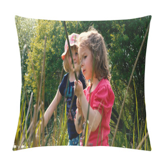 Personality  Kiddie Fishing #12 Pillow Covers