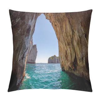 Personality  Capri Blue Grotto Pillow Covers