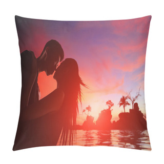 Personality  Romantic Lovers Hugging Pillow Covers