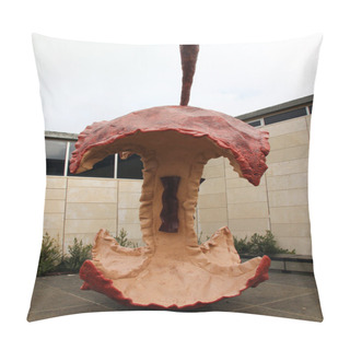 Personality  Claes Oldenburg. Big Apple Core, 1992 Pillow Covers