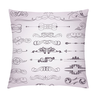 Personality  Collection Of Decorative Elements 8 Pillow Covers