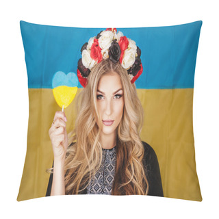 Personality  Ukrainian Woman Pillow Covers