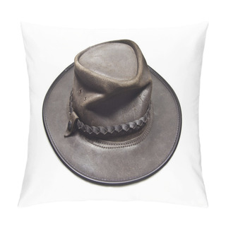 Personality  Australian Leather Hat Pillow Covers