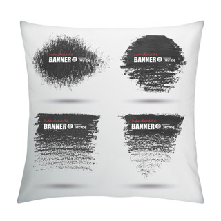 Personality  Oil Pastel Banners Pillow Covers