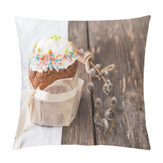 Personality  Traditional Russian Easter Cake Kulich Pillow Covers
