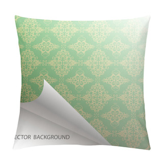 Personality  Seamless Damask Background Vector Illustration  Pillow Covers