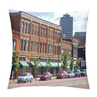 Personality  Business District Michigan Ave Detroit Pillow Covers