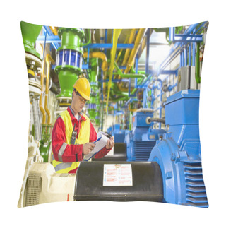Personality  Engine Room Maintenance Pillow Covers