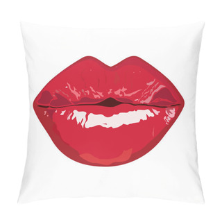 Personality  Red Lips Pillow Covers