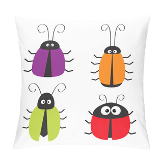 Personality  Cute Bugs Set Pillow Covers