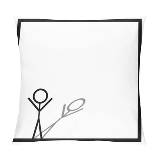 Personality  Stickman Pillow Covers