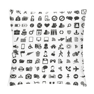 Personality  Universal Web Icons Set Pillow Covers