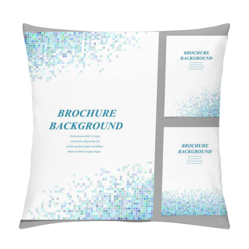 Personality  Modern brochure, booklet, cover template design pillow covers