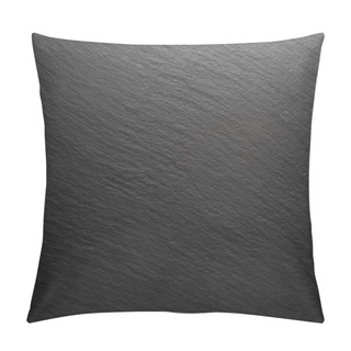 Personality  Rough Black Graphite Background Pillow Covers