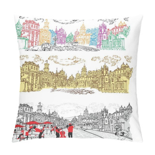Personality  Lviv Is A Historic European City. Lviv Architecture Pillow Covers