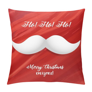 Personality  Merry Christmas Greeting Card Pillow Covers