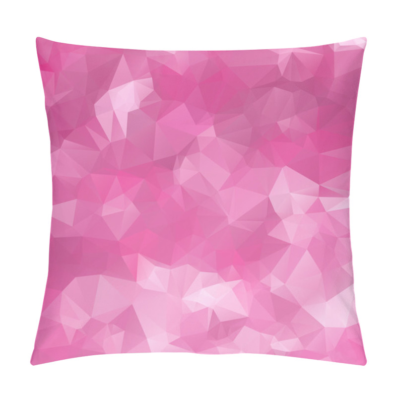 Personality  Abstract triangle pink texture pillow covers