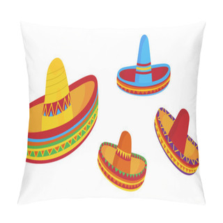 Personality  Sombreros Pillow Covers