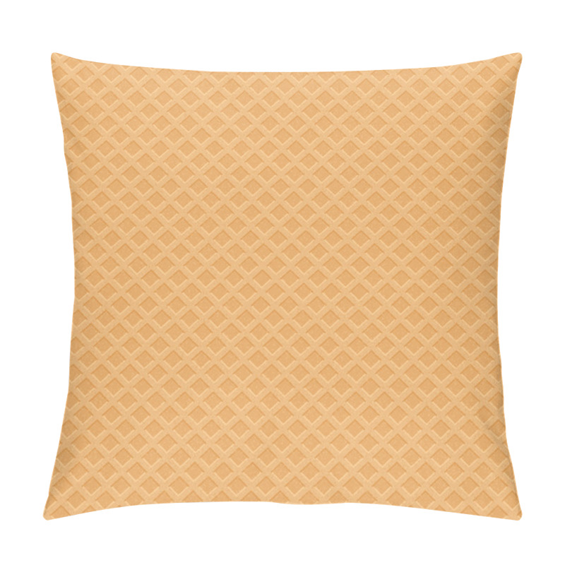 Personality  Wafer Icecream Seamless Pattern pillow covers