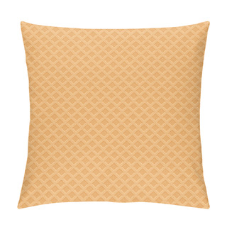 Personality  Wafer Icecream Seamless Pattern Pillow Covers
