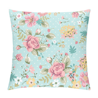 Personality  Seamless Summer Floral Pattern Pillow Covers