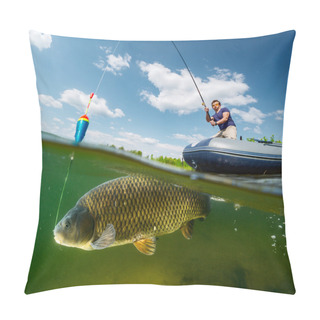 Personality  Split Shot Of The Fisherman Pillow Covers
