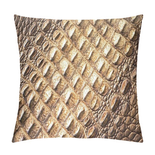 Personality  Crocodile Skin Diagonal Texture Pillow Covers