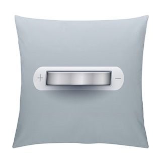 Personality  Vector Volume Control,  Vector Illustration  Pillow Covers