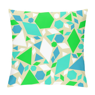 Personality  Seamless Retro Geometric Pattern Pillow Covers
