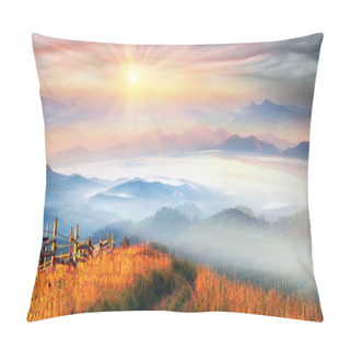 Personality  Highlands In Ukrainian Carpathians Pillow Covers