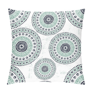 Personality  Hand Drawn Folkloric Seamless Pattern  Pillow Covers