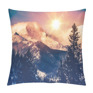 Personality  Colorado Mountains Vista Pillow Covers
